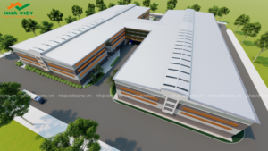 Mẫu nhà xưởng thép tiền chế