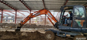 Thi công nhà máy gỗ Minh Vượng