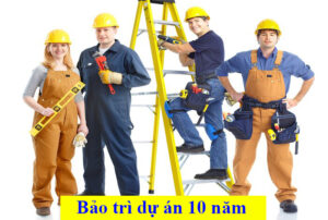 bảo trì dự án công trình xây dựng 10 năm