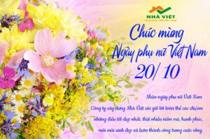 Chúc mừng ngày phụ nữ Việt Nam 20-10