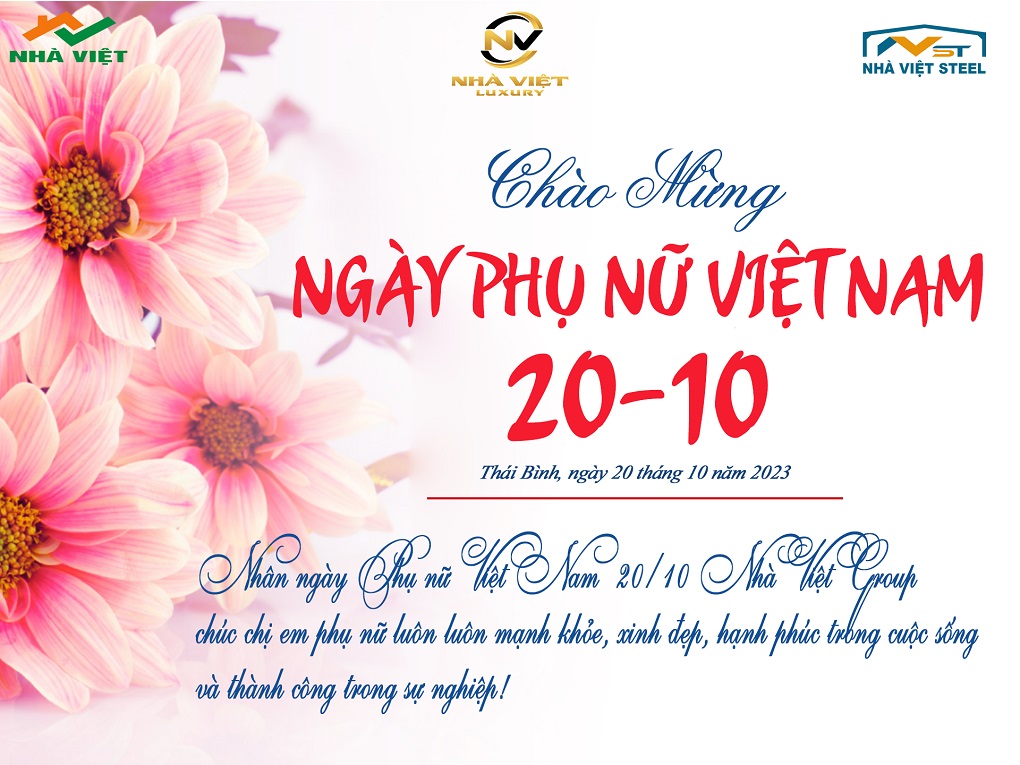 Chúc mừng ngày phụ nữ Việt Nam 20.10