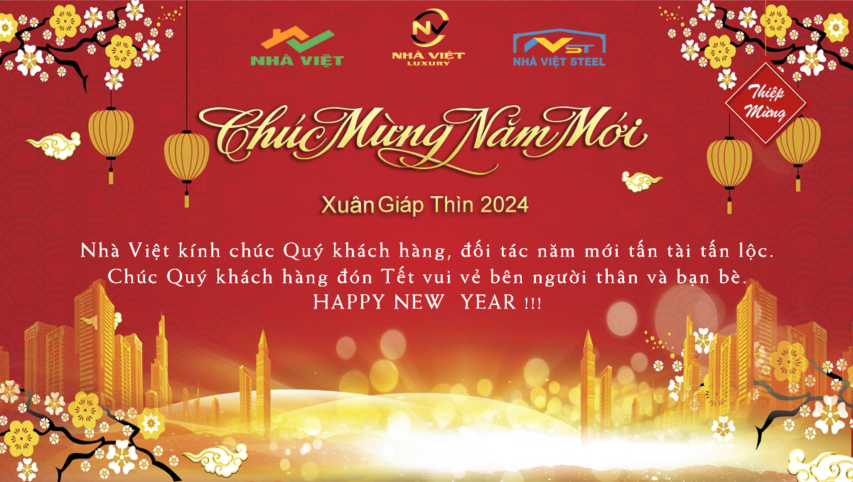 Nhà Việt Chúc mừng năm mới 2024