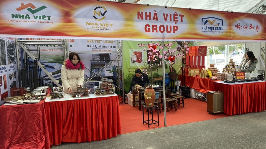 Nhà Việt tham gia hội chợ xuân 2024 tại Thái Bình