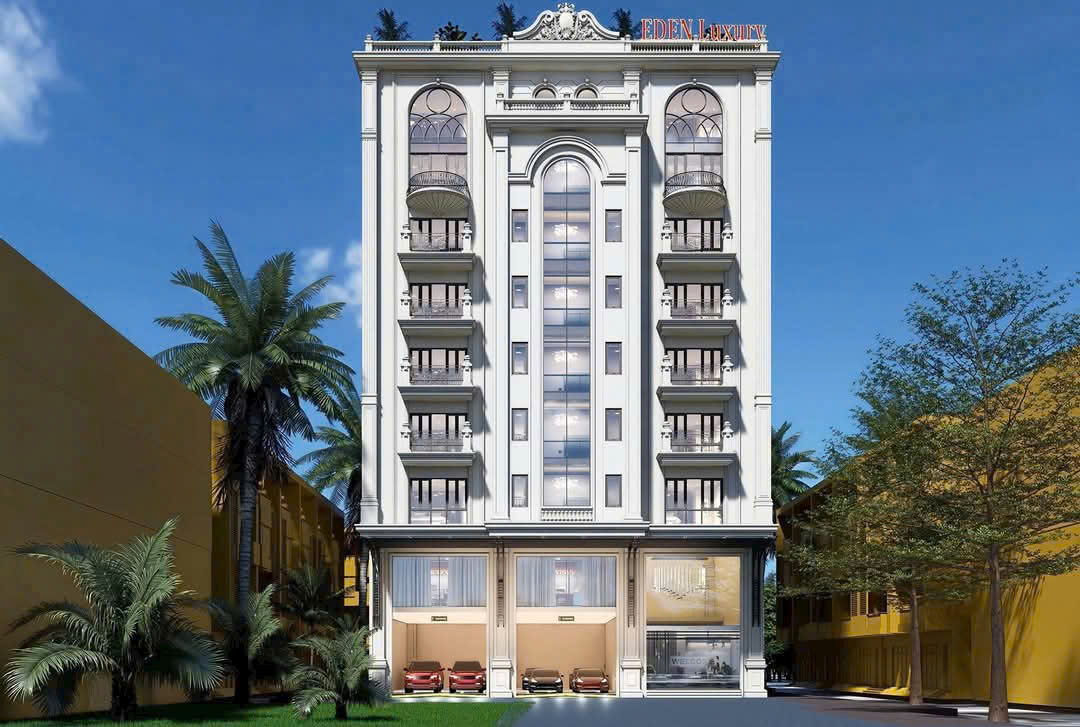 Phối cảnh 3D khách sạn EDEN LUXURY
