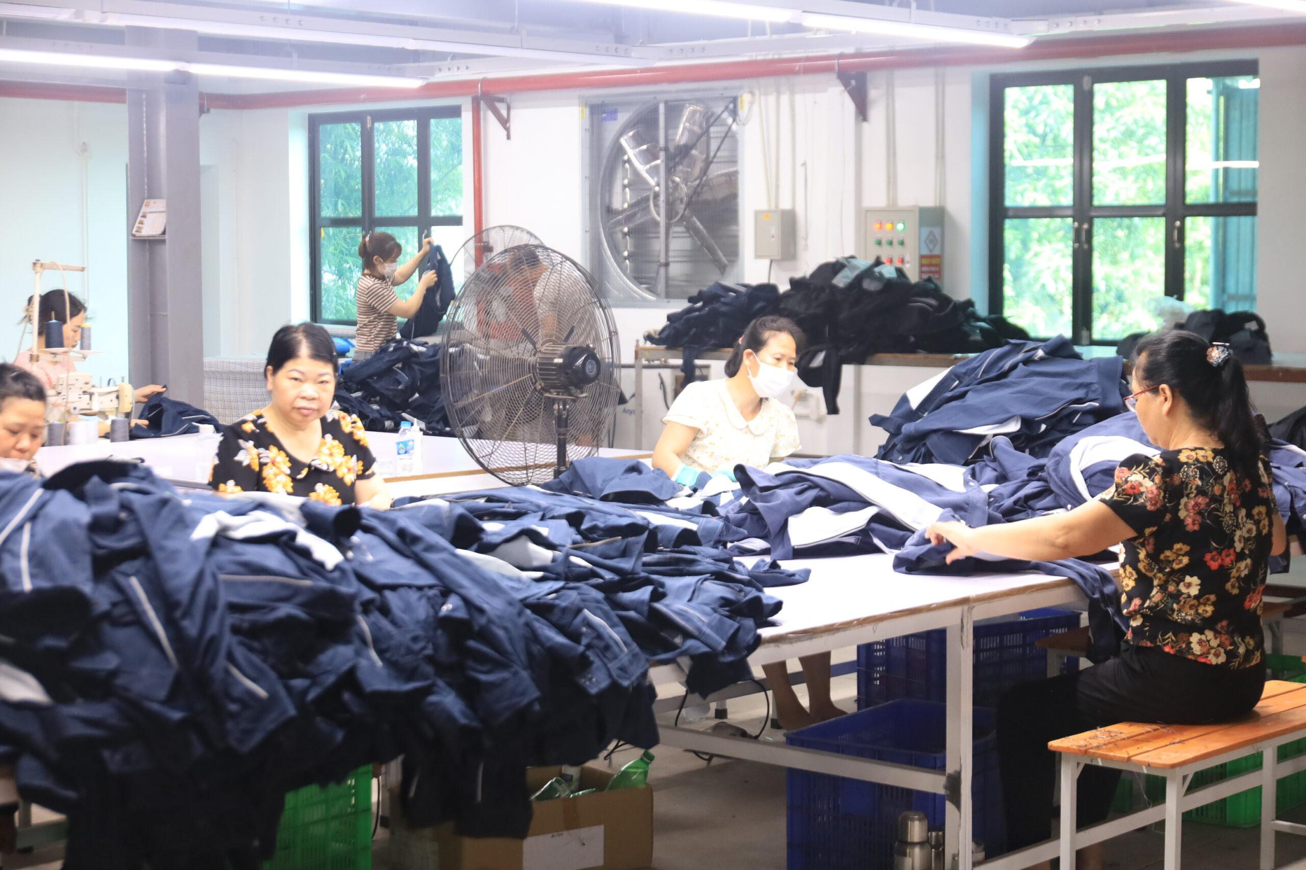 dự án thi công trọn gói nhà máy may